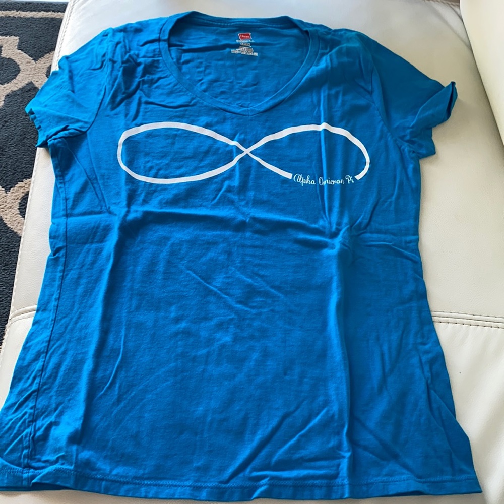 Alpha Omicron Pi Sisterhood Retreat V-Neck Top